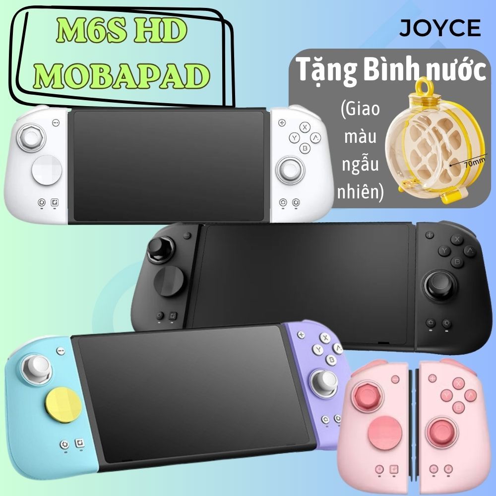 (Tặng ngẫu nhiên)Tay cầm Mobapad M6S M6 HD, Mobapad M6S Joycons trang bị phím cơ, Hall Effect,Macro,