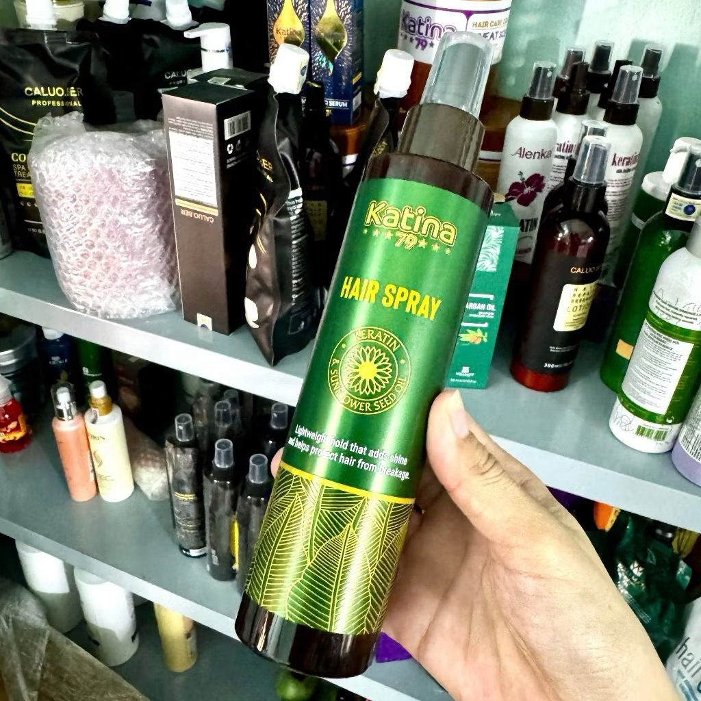 XỊT DƯỠNG TÓC KHÔ XƠ HƯ TỔN KERATIN KATINA 79 200ML