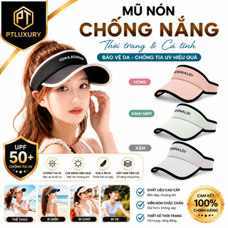 Mũ lưỡi trai nữ thể thao nửa đầu vành rộng chống tia UV Cực Tốt