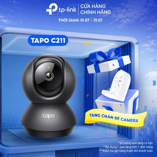 Camera Wifi Trong Nhà TP-Link Tapo C211 Độ Phân Giải 3MP 2K UHD Quay/Quét 360°