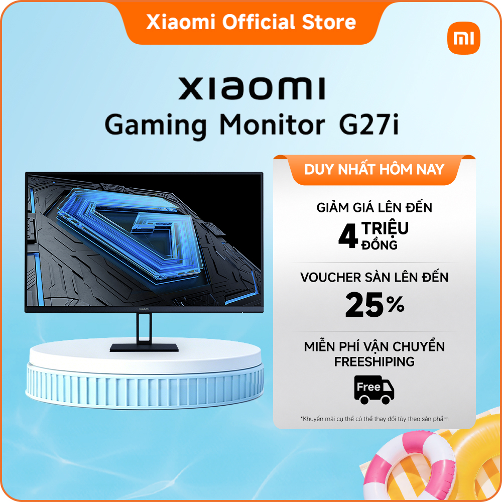 Màn Hình Xiaomi Gaming Monitor G27i LCD IPS nhanh | Tốc độ làm mới cao 165Hz | GTG 1ms