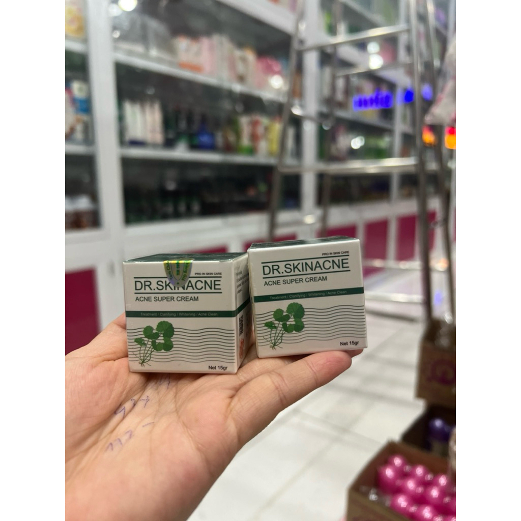 combo 2 Kem mụn trắng Dr Skinacne 15g