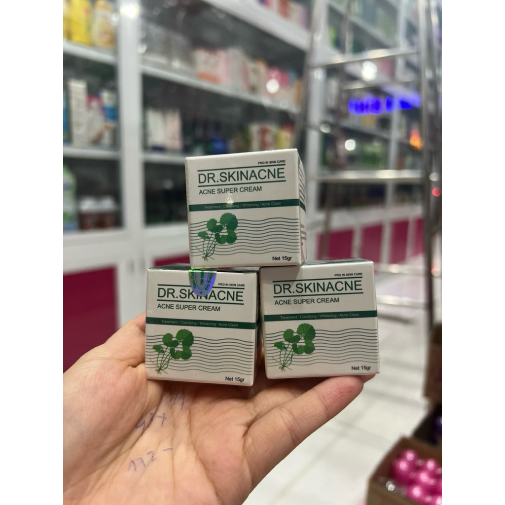 combo 3 Kem mụn trắng Dr Skinacne 15g