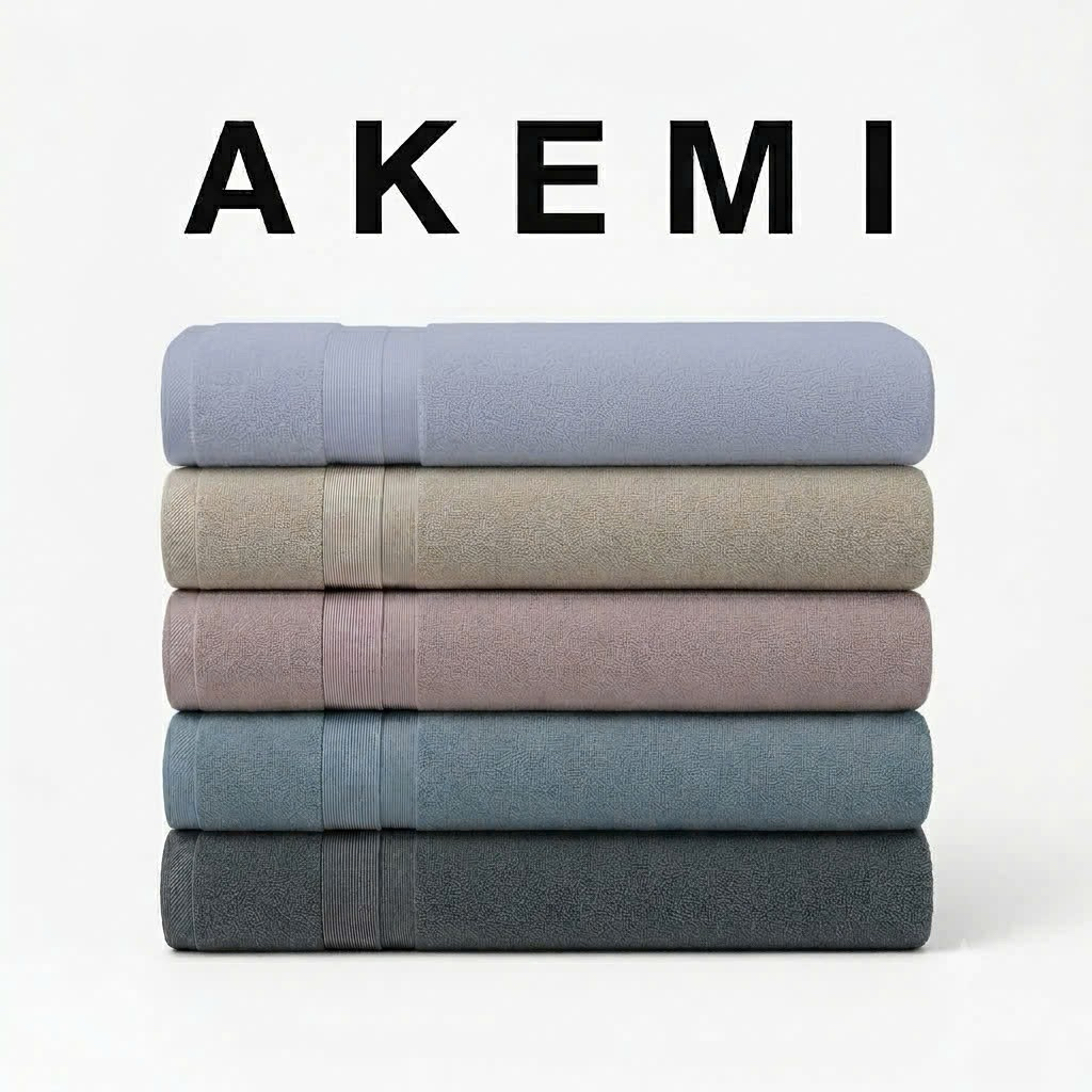 Khăn Tắm Khăn tay Akemi Luxor Cotton Ai Cập 650 gam