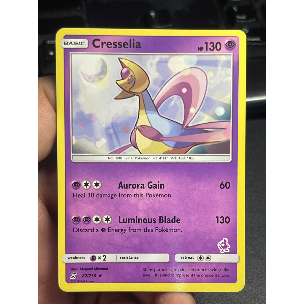 [KW2 Pokemon] [EN] [Played] Thẻ Cresselia - 87/236 - Mewtwo Deck (Mewtwo Symbol)