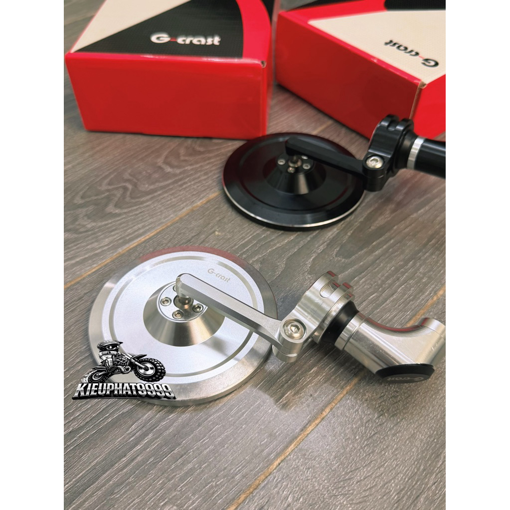 Kính G Crast Tròn Lớn Xoay 360 Gắn Mọi Dòng Xe