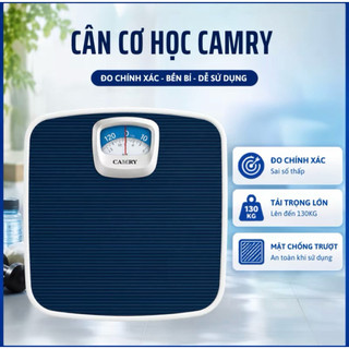 Cân sức khỏe cơ học cao cấp Camry cho gia đình-Hàng nhập khẩu