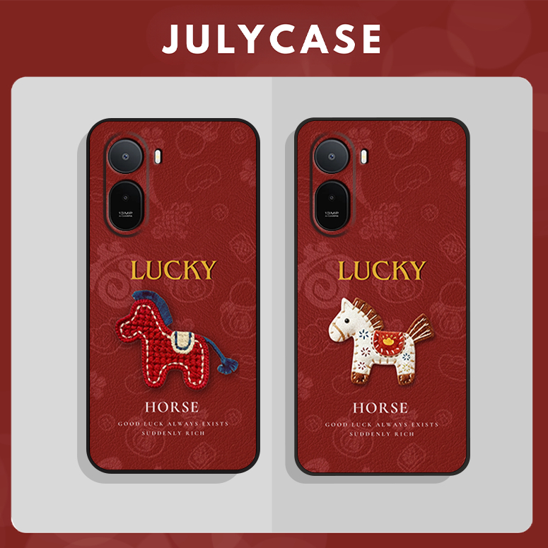 Ốp Lưng Redmi A7 / A7 Pro LUCKY HORSE NGỰA MAY MẮN