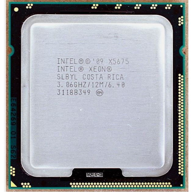 Xeon X5675 CPU processor 3.06GHz LGA1366 12MB L3 95W Cache Six Core server CPU
