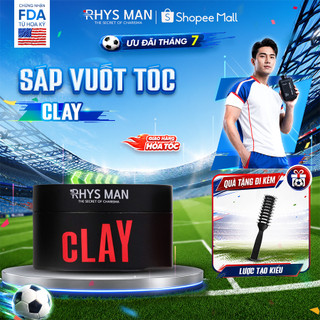 Sáp vuốt tóc 3S Airy Texture Clay bản 90g tạo kiểu tự nhiên Rhys Man