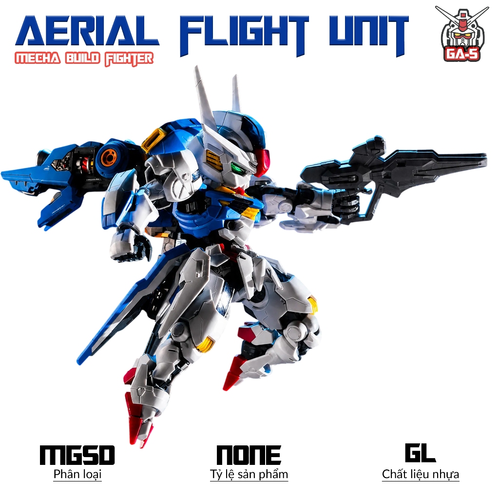 Mô hình MGSD Aerial Flight Unit, Đồ chơi lắp ráp nhựa