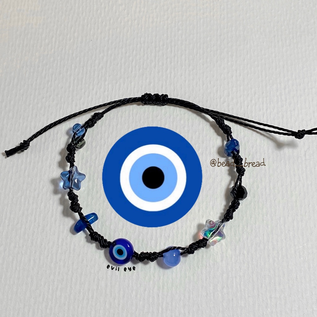 [bead__bread] 𝗘𝘃𝗶𝗹 𝗲𝘆𝗲 𝗯𝗿𝗮𝗰𝗲𝗹𝗲𝘁 Vòng tay mắt quỷ, vòng tay evil eye, vòng tay handmade