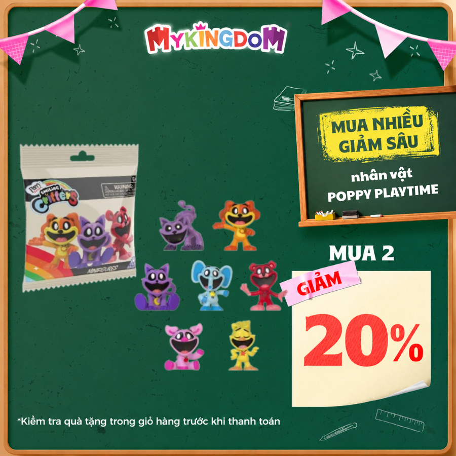 Mô Hình Nhân Vật Poppy Playtime Series 3 Smiling Critters MF7713 - Giao hàng ngẫu nhiên