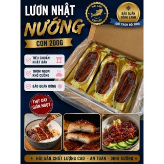 LƯƠN NHẬT UNAGI. Túi 1Con 200g (giao hỏa tốc)