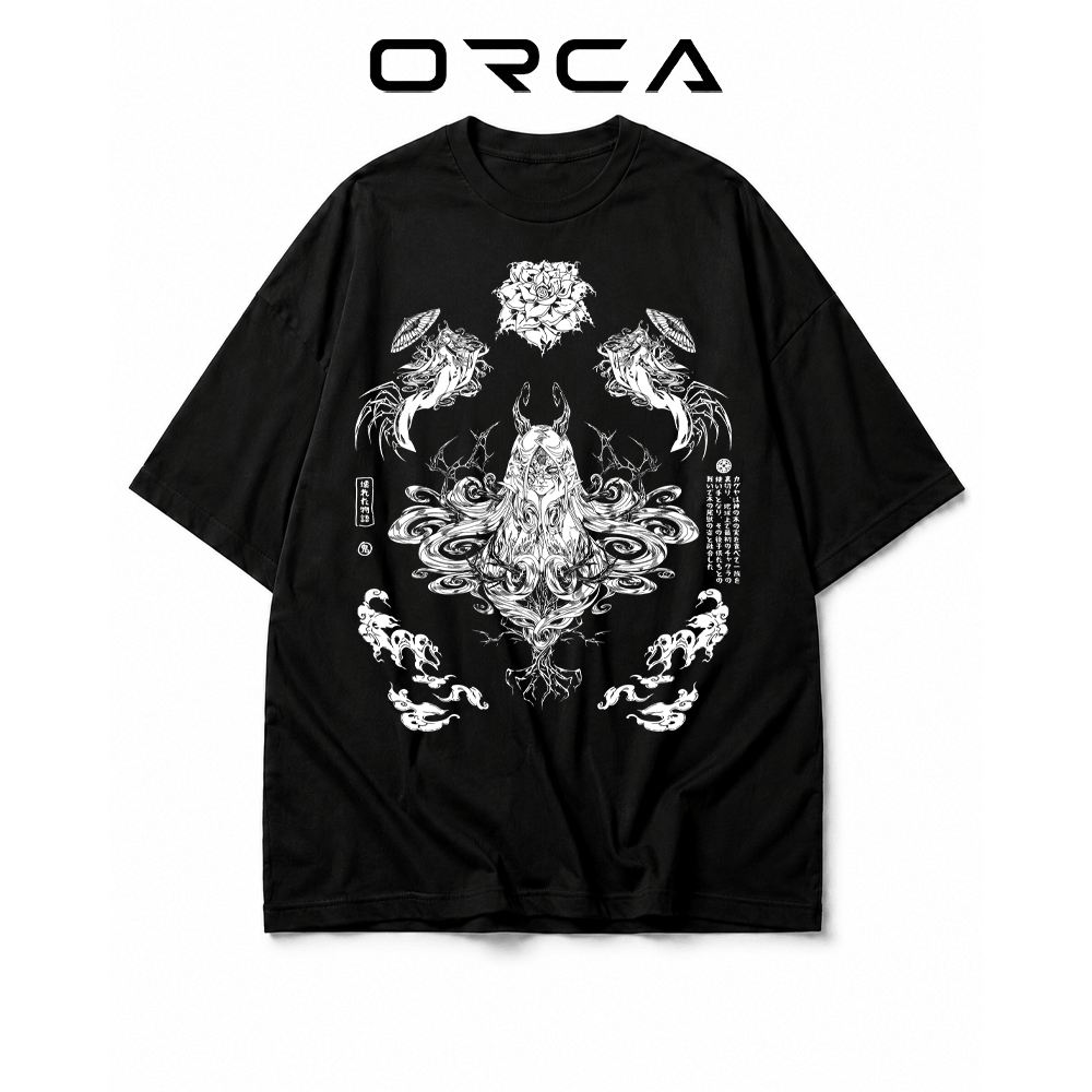 Áo thun Orca in hình Otsutsuki Kaguya Naruto  - Vải Cotton cao cấp - ORCA898