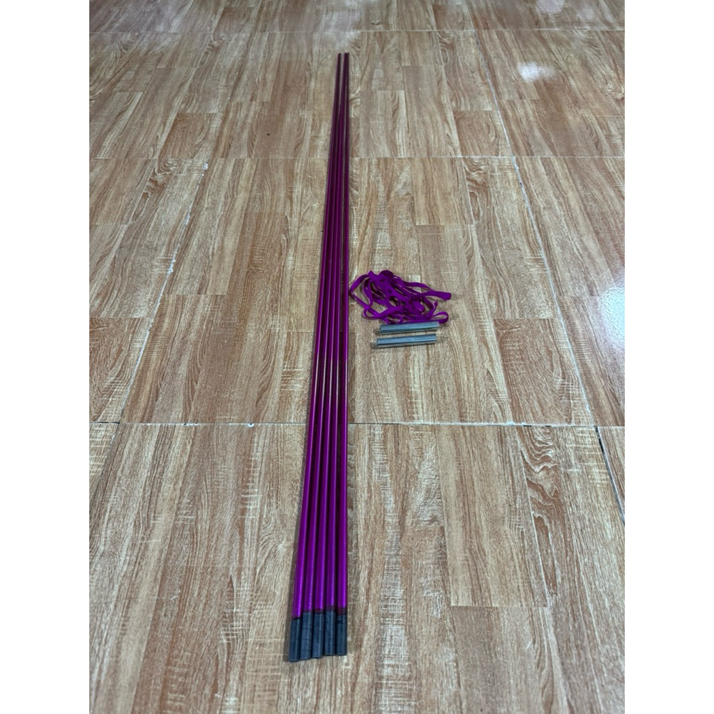 combo 5 nan cacbon Tím đậm dẻo Vip 1m1 ( 110cm ) tặng kèm 2 pas & dây quấn