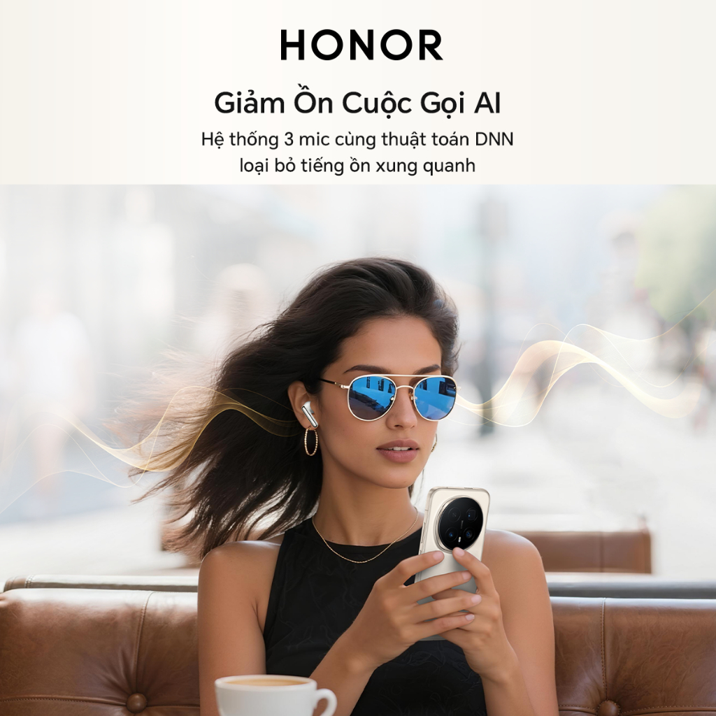 Tai Nghe Honor Earbuds 4 | Khử Tiếng Ồn Chuyên Sâu | Thời Lượng Pin Lên Đến 46H | Bluetooth 5.3 | Bảo Hành 12 Tháng | BigBuy360 - bigbuy360.vn