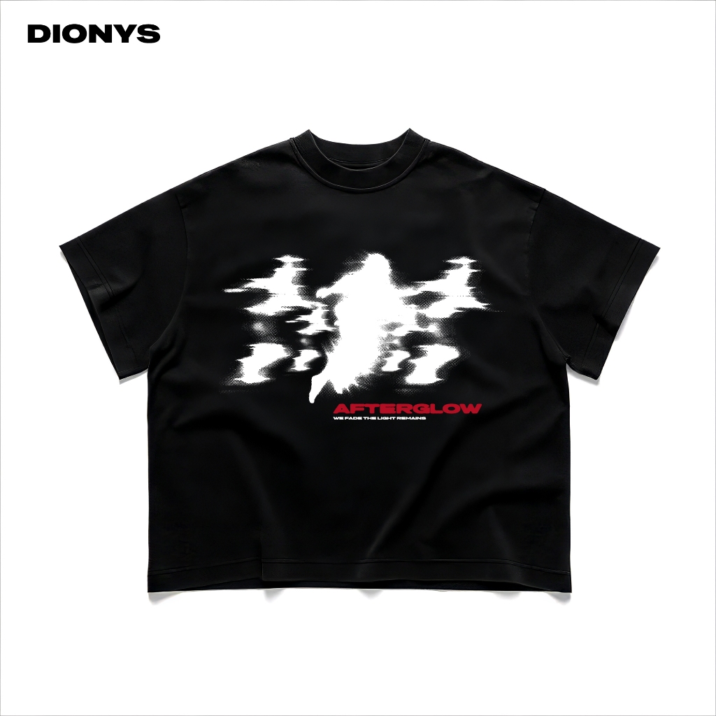 DIONYS BOXY TEE AFTER GLOW - Áo Thun Form BOXY Cotton 280gsm