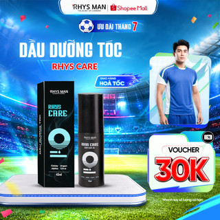 Dầu dưỡng tóc hương nước hoa RHYS MAN giảm khô xơ, giúp tóc bóng mượt, chắc khoẻ Rhys Care 45ml
