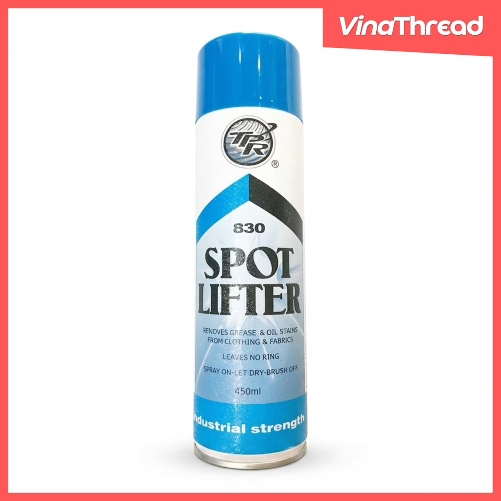 chai tẩy vết dầu trên vải, quần áo SPOT LIFTER 830
