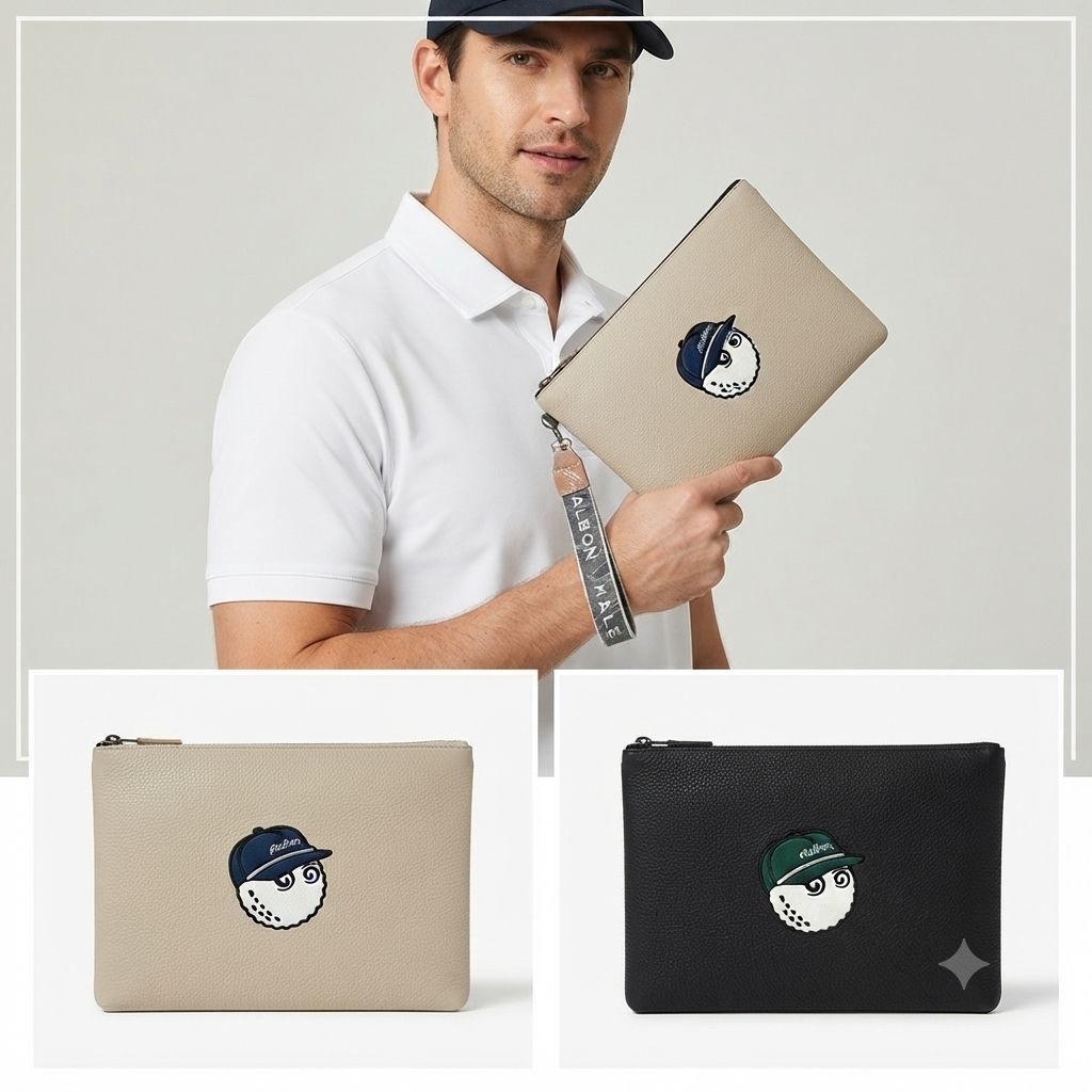 Ví Cầm Tay Golf Malbon Unisex – Túi Đựng Phụ Kiện Golf Tiện Lợi