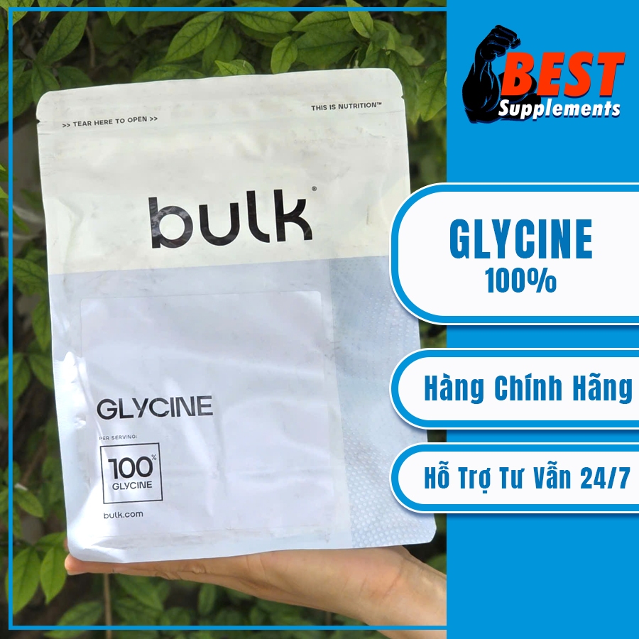 BULK - Bột Uống Bổ Sung : GLYCINE 500G