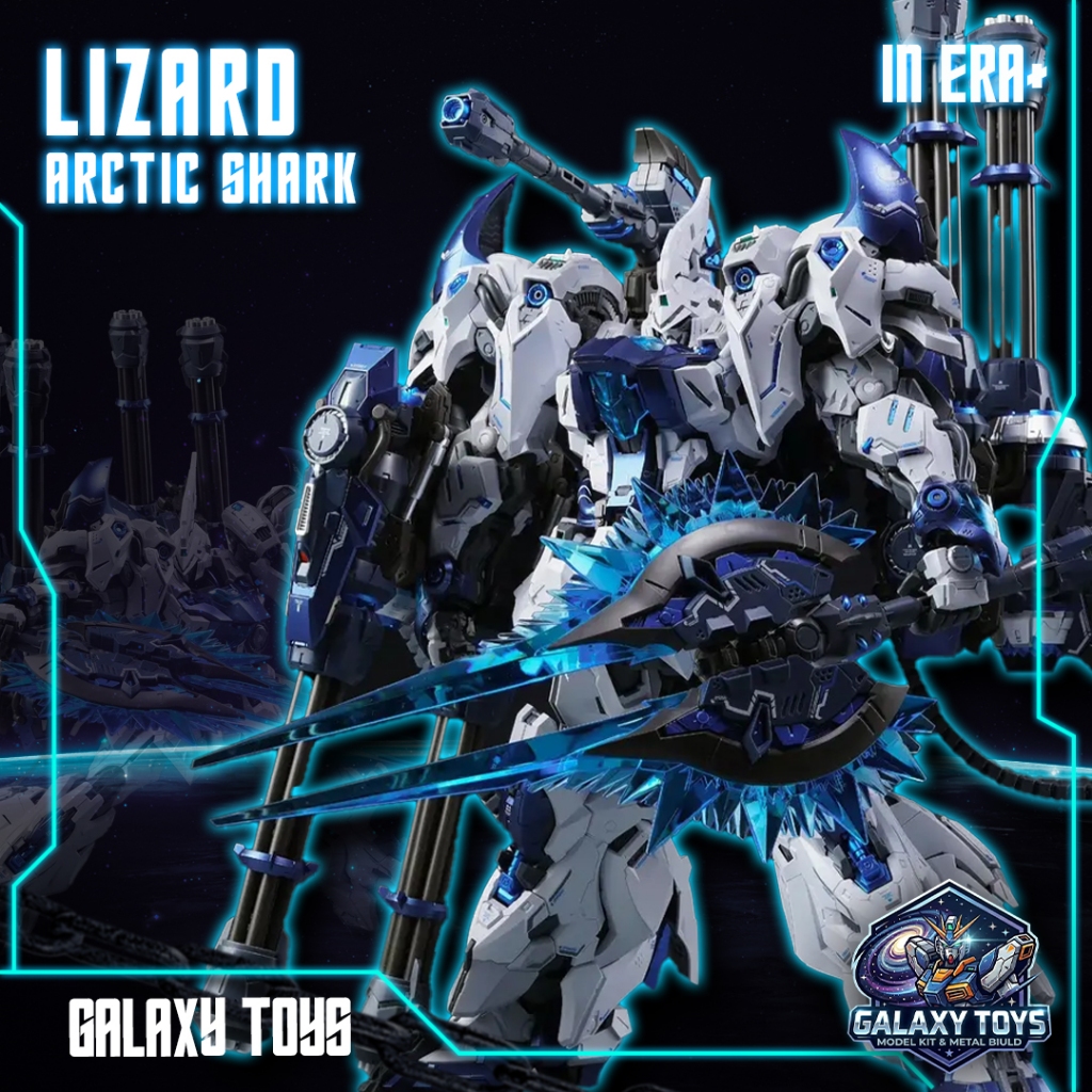 [Galaxy Toys] Mô Hình LIZARD- ARCTIC SHARK (Polar Shark Coler Ver.) 1/100 - IN ERA+