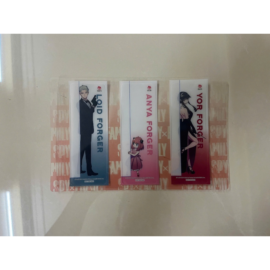 Set Bookmark Spy x Family 11 (Không kèm truyện) - NXB Kim Đồng