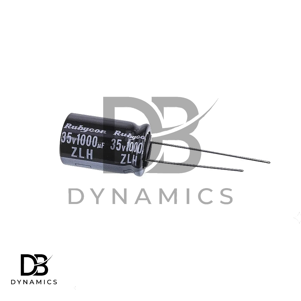 Tụ điện Rubycon 35V 1000uF ZLH Low ESR dùng cho drone