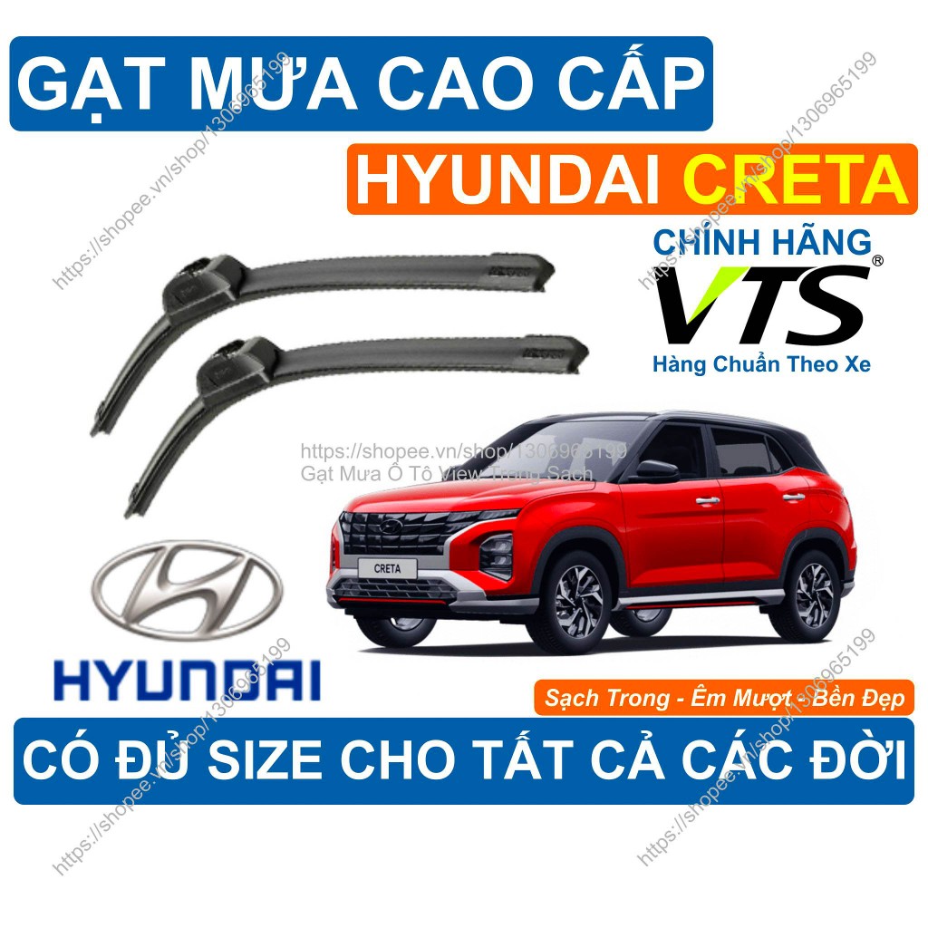 Gạt Mưa A8 Kính Lái Hyundai Creta, Cặp Gạt Mưa Kính Lái Hyundai Creta….., Có Đủ Size Cho Các Đời Xe 