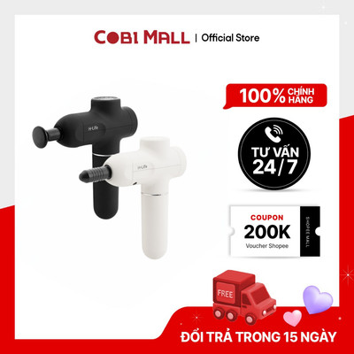 Máy Massage Cầm Tay Cao Cấp H-Life CB663A | Mini Massage Gun Nhiều Cấp Độ | Có Túi Đựng | Sạc Type-C