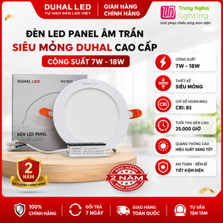 ĐÈN LED PANEL ÂM TRẦN SIÊU MỎNG DUHAL CAO CẤP