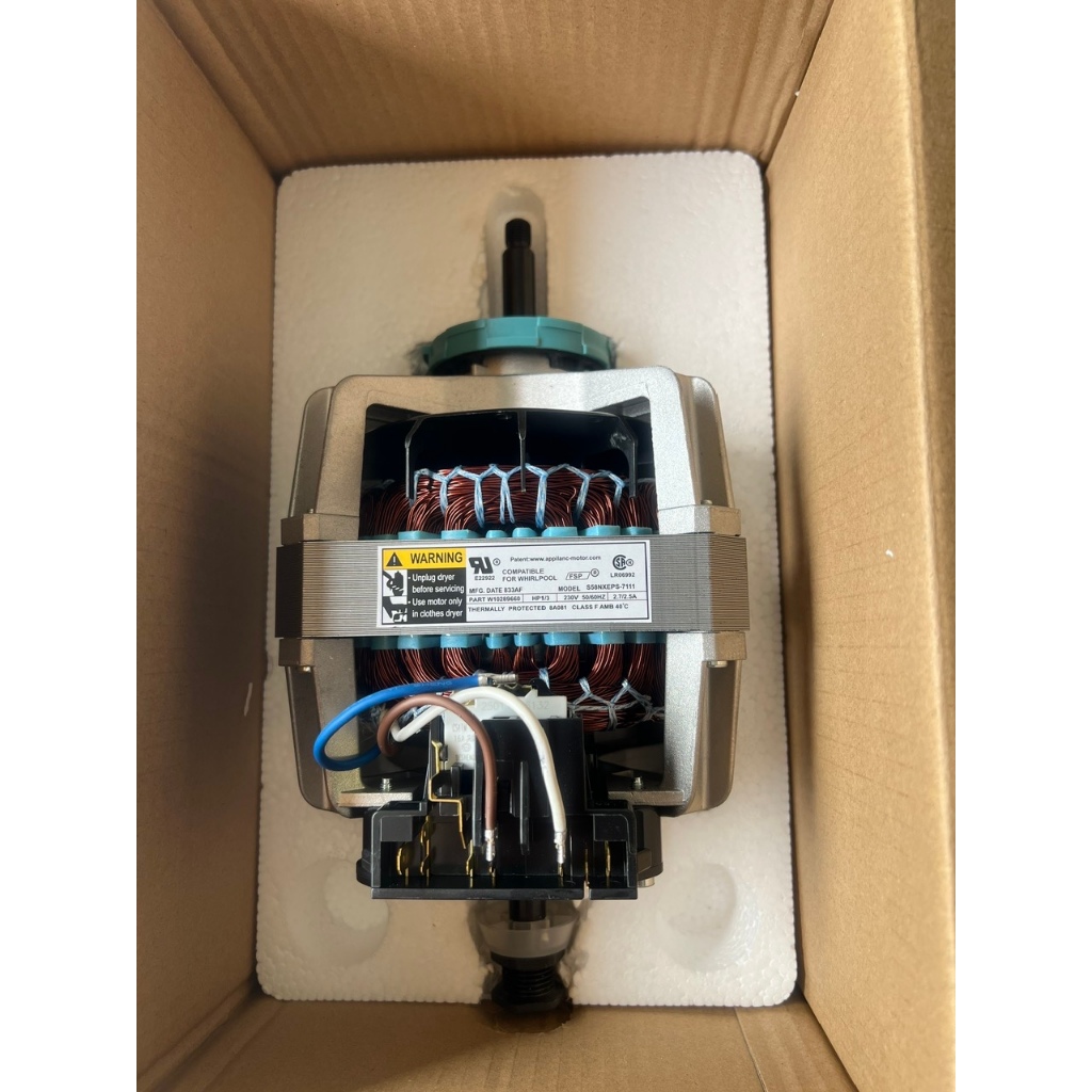 Motor Máy sấy Whirlpool 15 kg 3LWED4815FW0