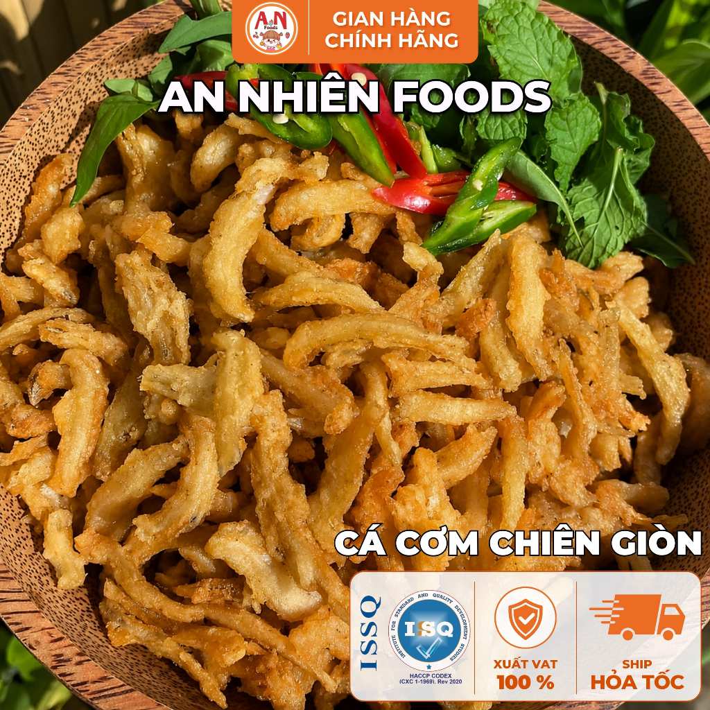 Cá Cơm Chiên Giòn, Thơm Ngon, Đồ Ăn Vặt An Nhiên Foods