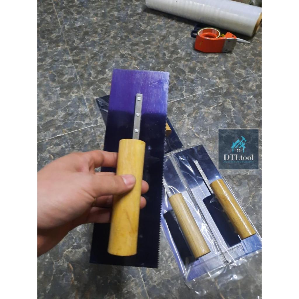 Bay răng cưa. Bàn răng cưa chuyên thi công Epoxy, thi công chống thấm Polyurethane, Neomax 201