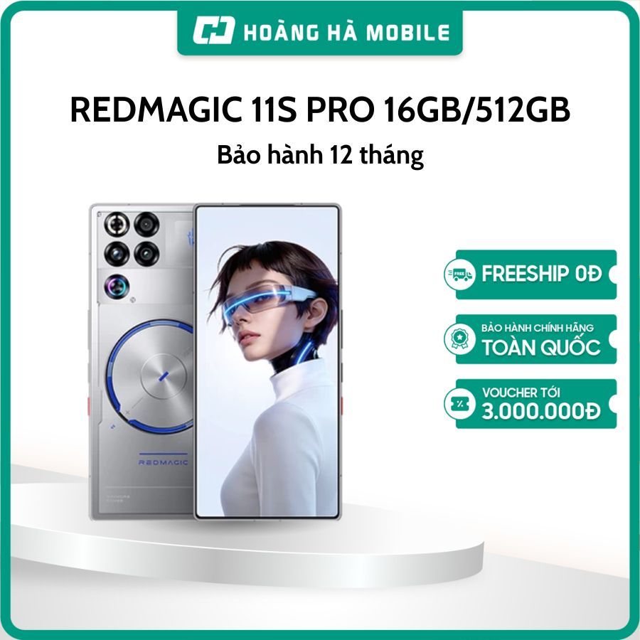 Điện thoại Gaming REDMAGIC 11S PRO 16GB/512GB