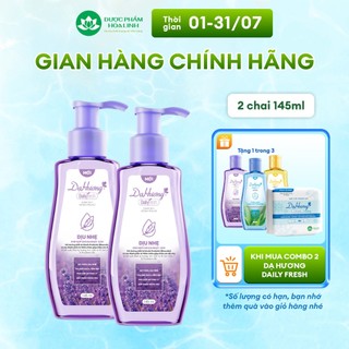 Combo 2 chai dung dịch vệ sinh Dạ Hương Daily Fresh Dịu nhẹ 145ml - Phù hợp cho DA NHẠY CẢM