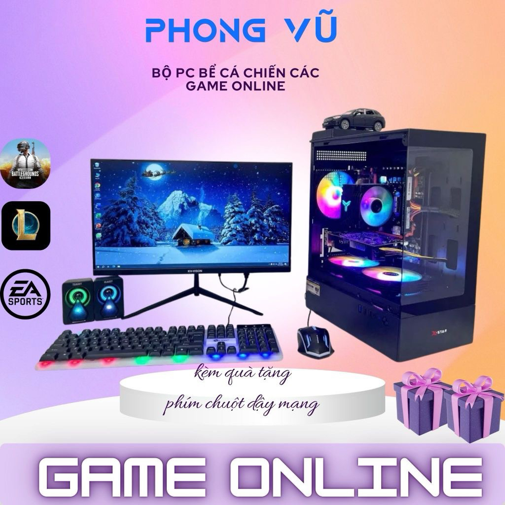 Xem ngay Bộ Máy Tính Case PC Chơi Game (H81,i34160, i5 4570, i7 4770 Ram 8G, SSD 128G,