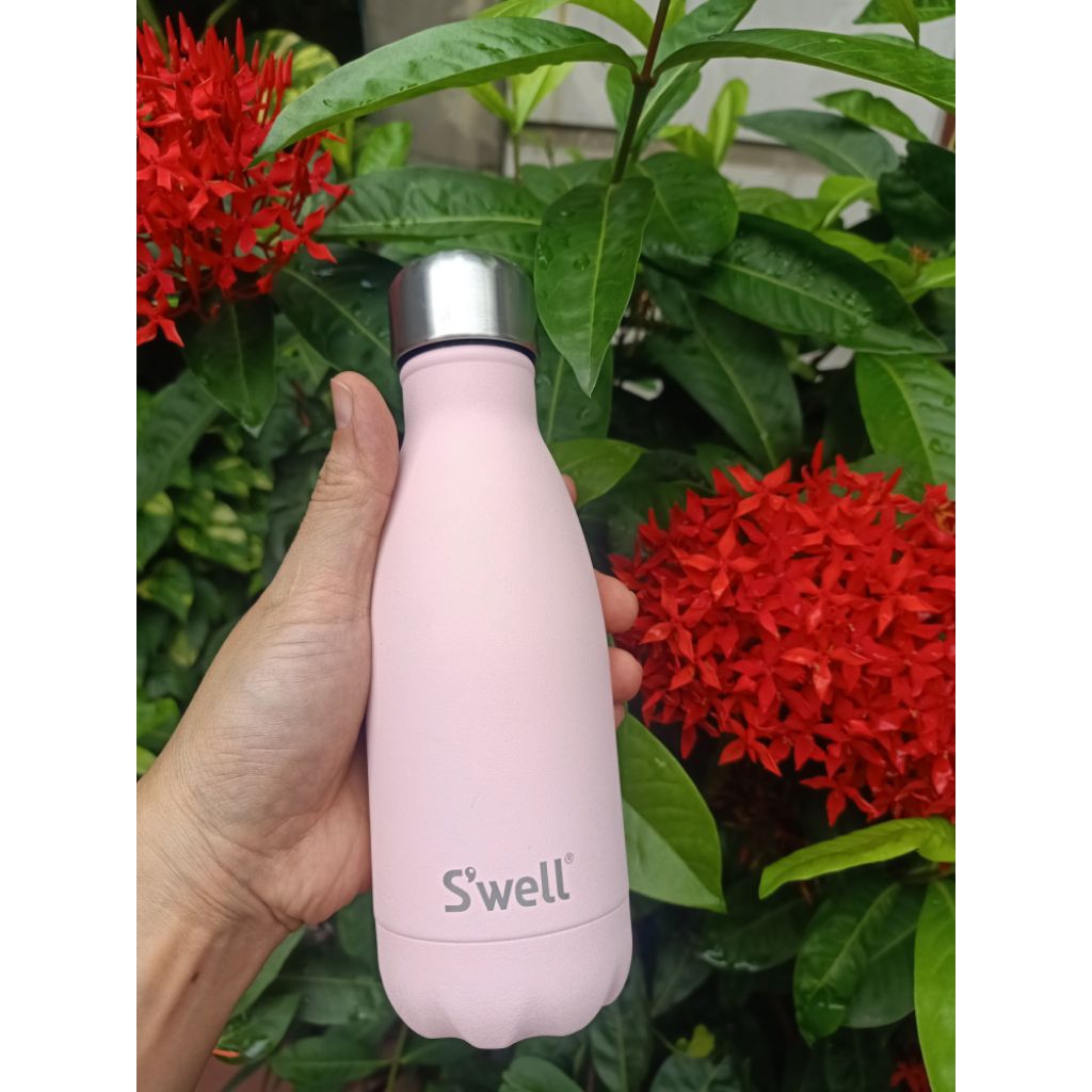 Bình Giữ Nhiệt Cao Cấp S'well 9oz (260ml) - Hàng Mỹ (Màu Hồng) đã qua sử dụng