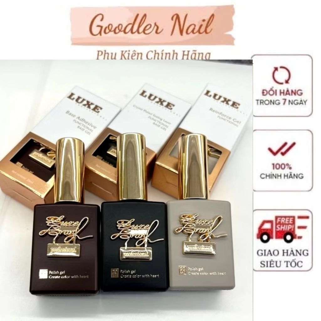 cặp base luxe mẫu mới  chai 20ml