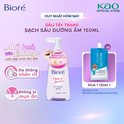 Dầu Tẩy Trang Biore Make Up Remover Perfect Oil 150ml