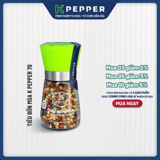 Tiêu Bốn Mùa K Pepper 70g