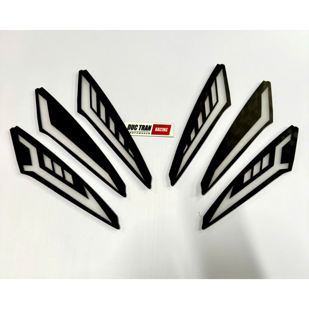 Phôi mica audi AB 2016 - 2019 không lộ led, ôm sát mặt kính, Phôi audi air blade 2016 - 2019