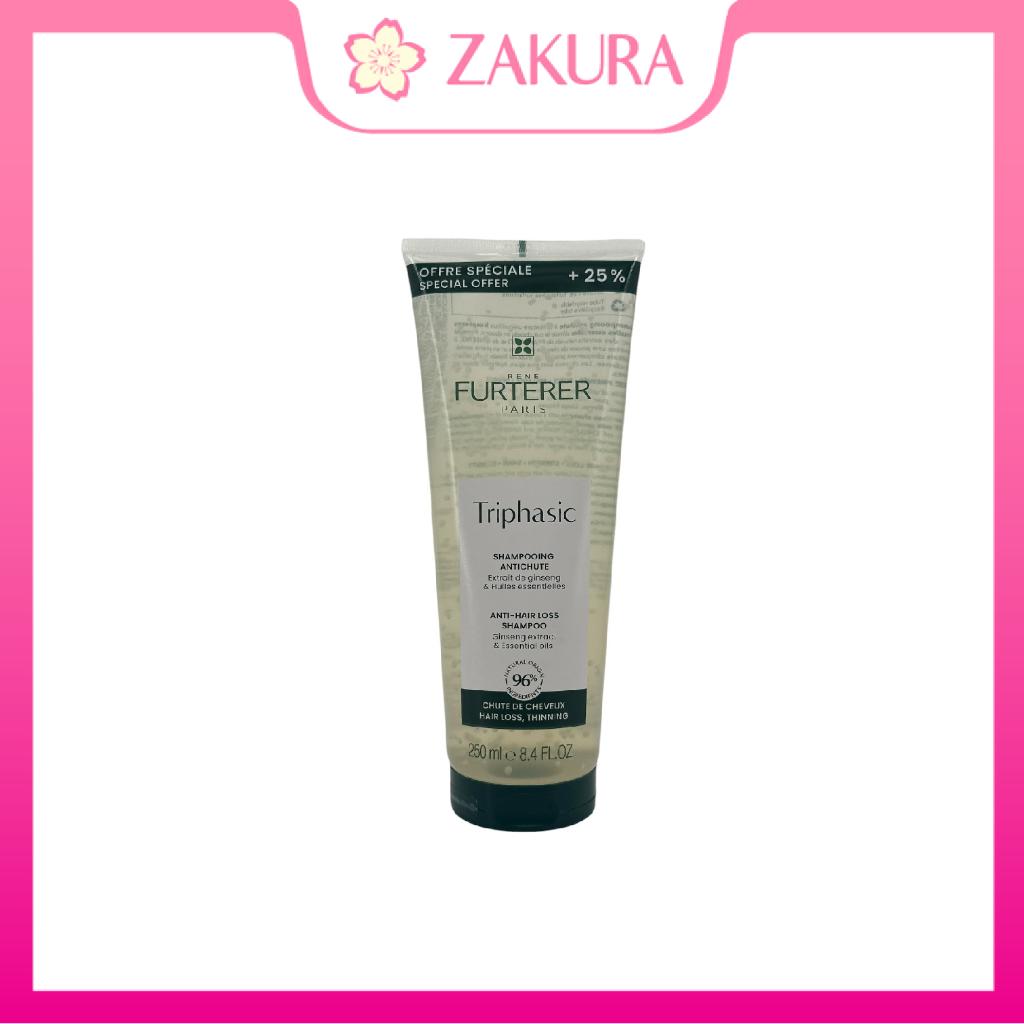 Rene Furterer Triphasic Anti-Hairloss Shampoo (New Formula) 250ml dầu gội giảm gãy rụng tóc, dầu gội