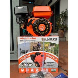 động cơ xăng Husmax GX250 7.5hp hoạt động mạnh mẽ sử dụng đa năng - Đầu nổ chạy xăng