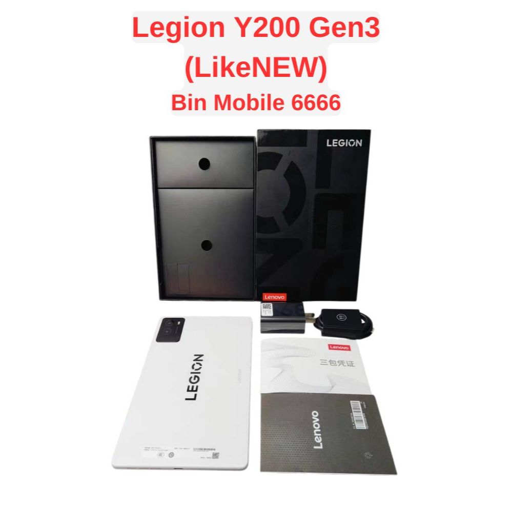 Máy tính bảng Lenovo Y700 Gen 3 2025 8 gen 3 fullbox qua sử dụng