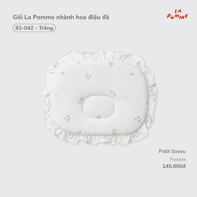 Gối La Pomme nhành hoa điệu đà - Sợi Petit Soyeu thoáng mát  - Bé gái - Freesize