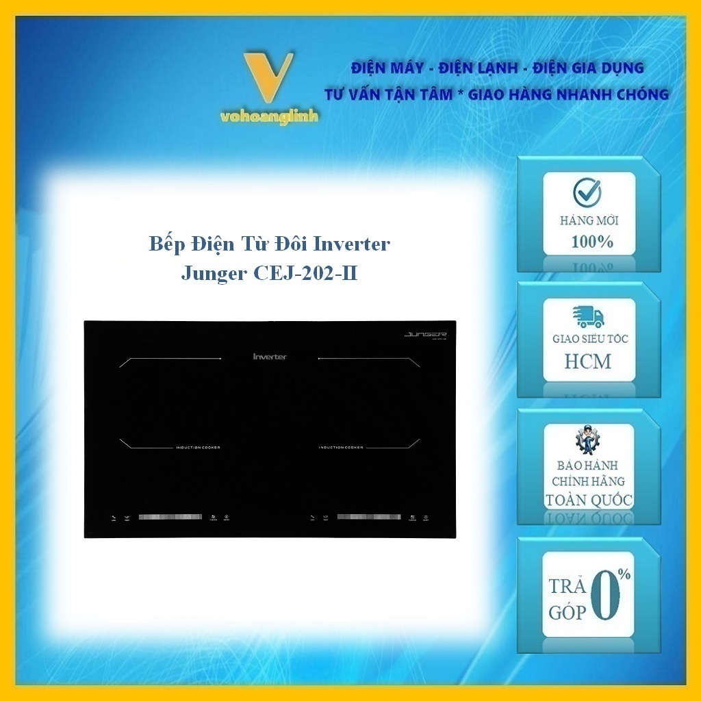 Bếp điện từ đôi Junger CEJ-202-II