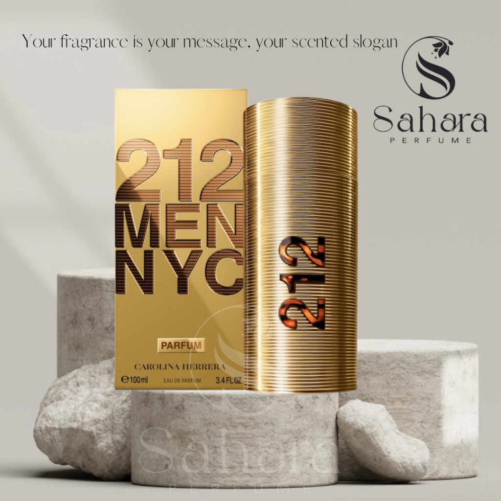 [ FULL BOX ] 212 Men NYC Parfum 100ml | Nước hoa nam ngọt ngào | Sahara Perfume