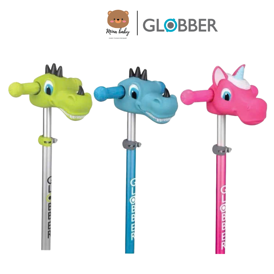 Đồ chơi gắn vào xe Globber Scooter Friends đầu khủng long
